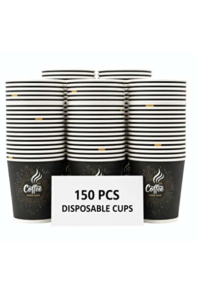 SUPPLIER عبوة من ١٥٠ كوبًا ورقيًا للاستخدام مرة واحدة، سعة ٤ أونصات | أكواب ش...