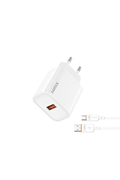 Sunix 25W 3.0 Type-C Şarj Aleti Seti S-165