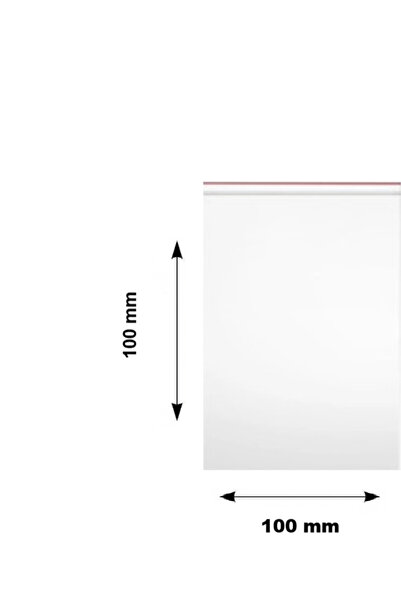 Clarina Pungi ziplock Clarina, 100 x 100 mm, 100/set