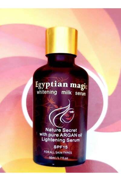 Egyptian Magic Whitening Milk Serum Nature Secret with Pure Argan Oil Lightening Serum 50ml