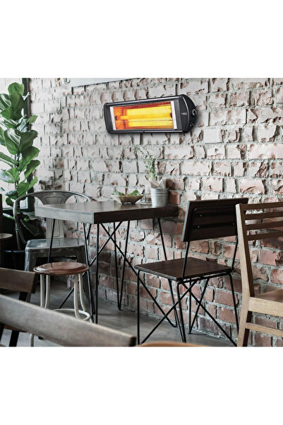 Freddishop Încălzitor infraroșu 2500W cu termostat montaj pe perete