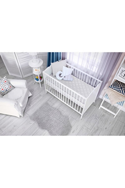 Royal Baby Mattress with 2x Coconut Fiber, Antiallergic, Antibacterial and Washable Cover - 120x60x10 CM