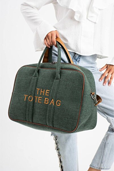 change time the tote bag Büyük Valiz Boy Erkek Kol Çapraz Omuz Çantası En:51 Boy:33 Dip:16