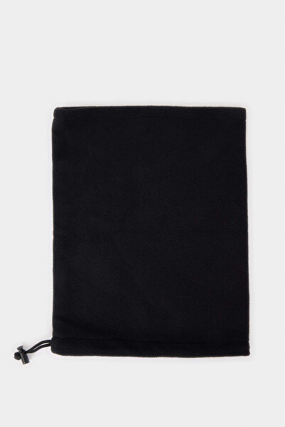 DeFacto R6058Azbk23 Black Men's Fleece Beanie