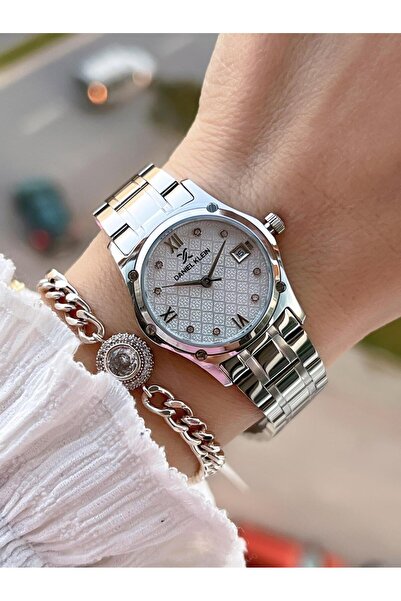 Daniel Klein Steel Cord 30 Mt Water Resistant Women's Wristwatch+Bracelet Bf.Gf.14271.1