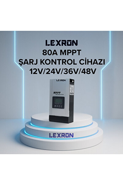Lexron 80A Amper MPPT ŞARJ KONTROL CİHAZI