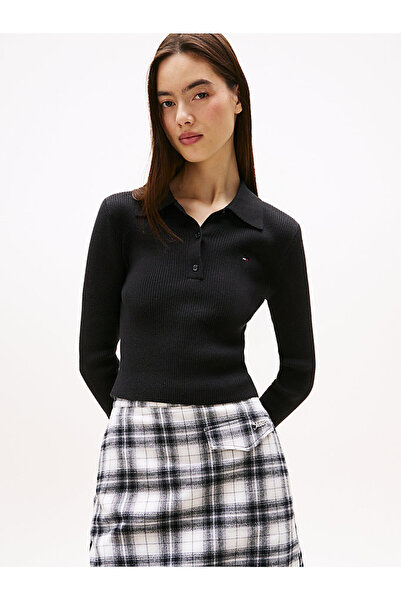 Tommy Hilfiger Tjw Essential Polo Ls Sweater