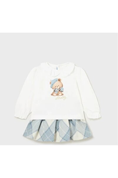 MAYORAL Baby blouse and skirt set