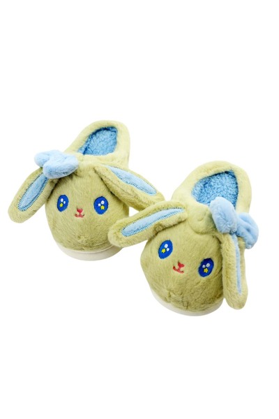 OEM Fluffy and warm slippers for children, funny rabbit pattern, C106