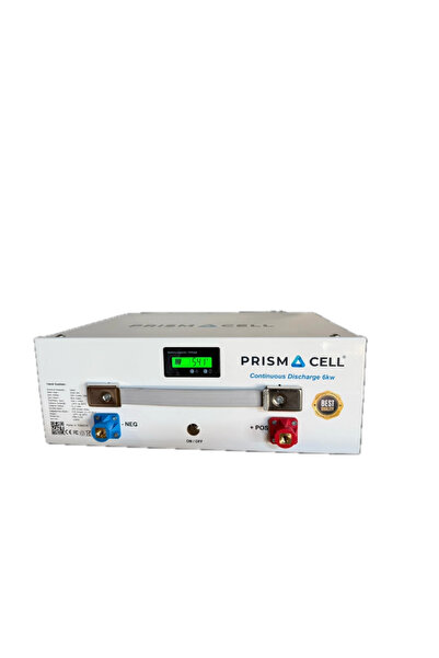 UrlaSolar Prismacell 51.2 volt 50ah 6kW Sürekli Discharge Akü Lityum Batarya