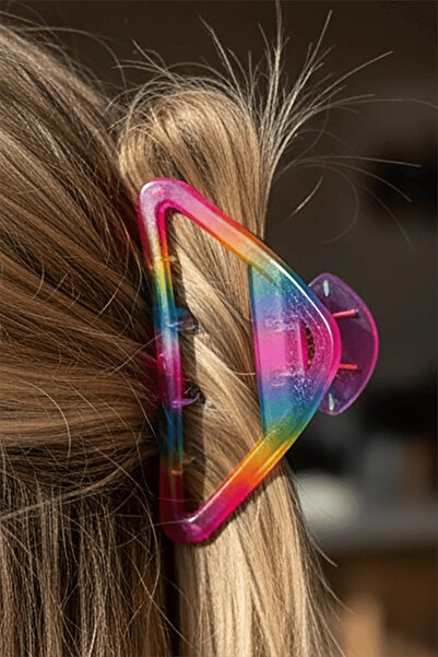 TAKIŞTIR Πόρπη με μανταλάκια μικτών χρωμάτων