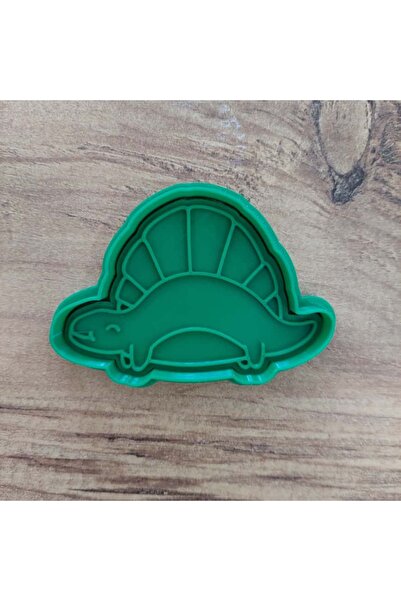 Rafine Studio 3D Dinosaur Themed 4-Piece Cookie Cutter Set - Polymer Clay, Play Dough Stamp and Cutter Shaper