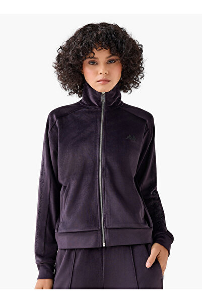 Kappa Women Velour Embellished Jacket