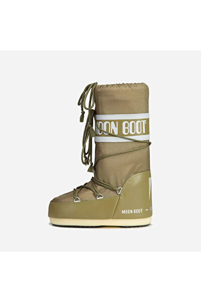MOON BOOT Nylon Kadın Yeşil Kar Botu