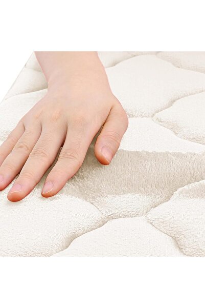 Faria Memory Foam Bath Mat, Absorbent and Quick Drying, Non-Slip Base, Comfortable and Soft 120x80cm White