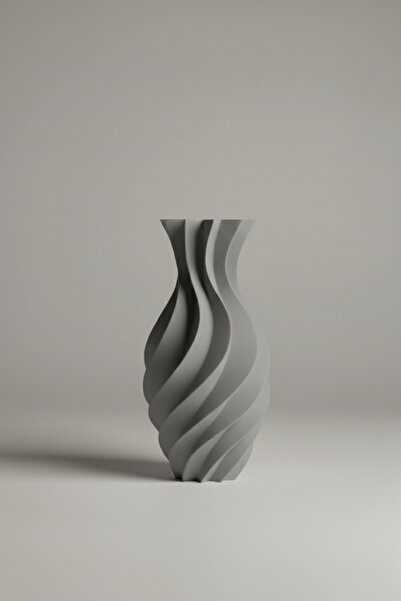 Smile3D Dekoratif Vazo 20 cm 3d Ağır Baskı