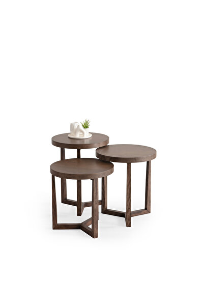 fermina mobilya Asos Zigon Sehpa – Ceviz