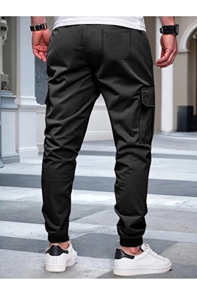 SERAZAT Men's Cargo Pocket Pack Pants Cotton Stretch Fabric Cargo Pants