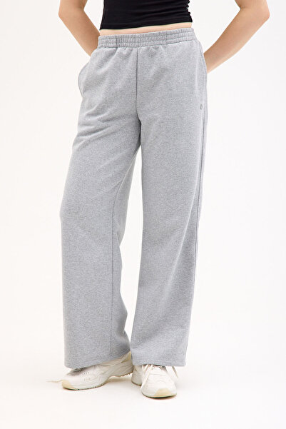 Pulsar Basic Wide Leg Sweatpants Gray