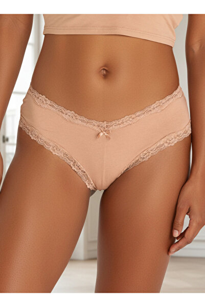 FAV Brazilian Briefs with Lace Trim