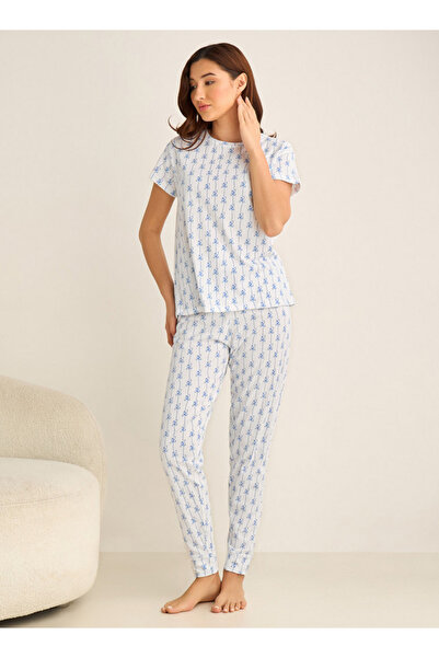 FAV طقم بيجامة مكون من توب وبنطال