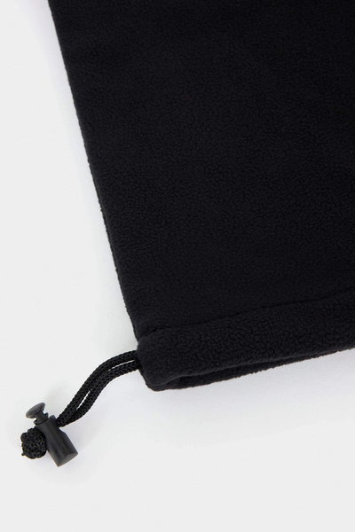 DeFacto R6058Azbk23 Black Men's Fleece Beanie