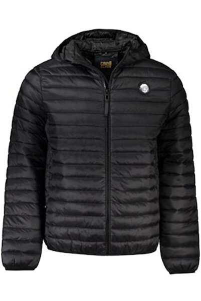 Cavalli Class Men's Jacket, Cavalli Class, 100% Polyamide, Black, XL INTL, SXT40ASB002