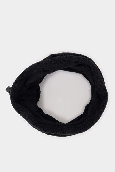 DeFacto R6058Azbk23 Black Men's Fleece Beanie