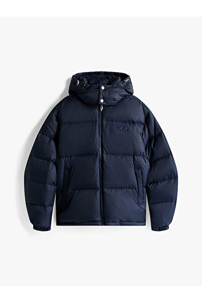 Tommy Hilfiger Erkek Mavi Şişme Ceket
