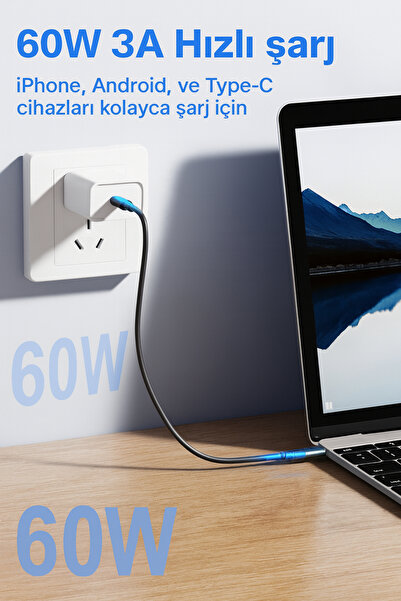 Ecuy 5 In1 Multifunction Travel Set Converter Roller Type C USB Adapter Kit with Type C/Micro/Ios Lightweight 60W