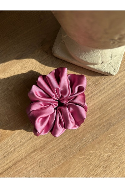 lavanderopa Pink Satin Elastic Buckle