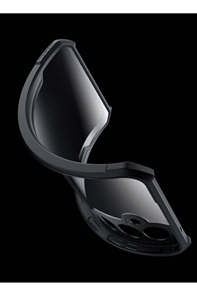 Generic Samsung Galaxy S25 Ultra Case - Ultra Thin Soft TPU Bumper with Acrylic Clear Back, Black