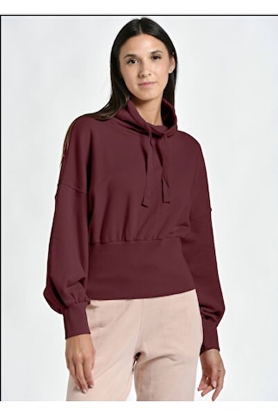 Deha Women's Red Sweatshirt, Cotton, Size L