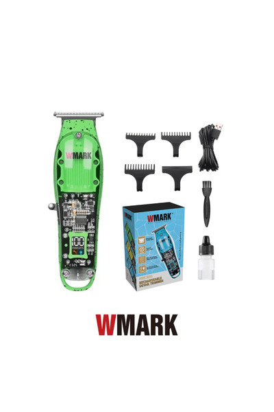 Wmark ماكينة تشذيب الشعر القابلة لإعادة الشحن NG-510