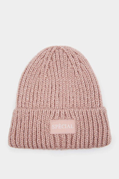 DeFacto R7539Azpn10 Pink Women's Winter Beanie