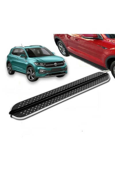 ROAL TUNİNG 2019+ MODEL ÜZERİ UYUMLU VOLKSWAGEN T-CROSS YAN BASAMAK