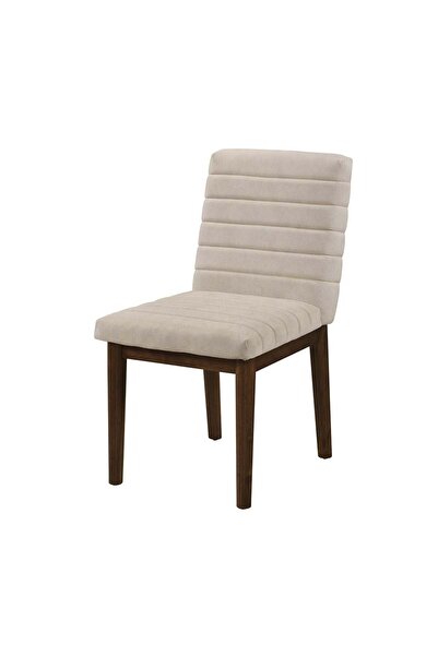 Danube Home Gerry 1 + 8 Wooden Dining Set - Walnut Antique Brown/Beige, 8-Seater, Engineered & Solid Wood