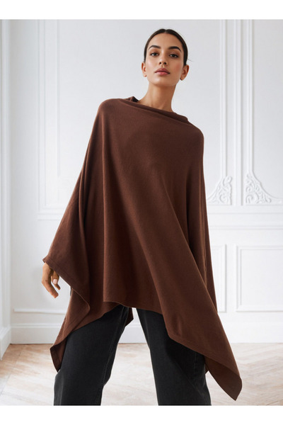 Iconic Cape Top with Long Sleeves