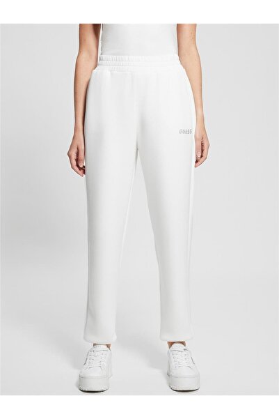 Guess Cecilia Kadın Aktif Scuba Eşofman Altı Krem