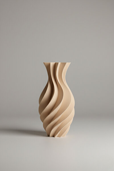 Smile3D Dekoratif Vazo 20 cm 3d Ağır Baskı