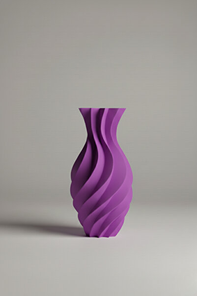 Smile3D Dekoratif Vazo 20 cm 3d Ağır Baskı