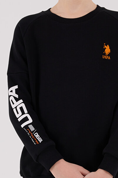 U.S. Polo Assn. Boy's Black Pajama Set 50318700-Vr024