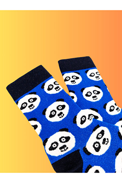 Shuttle Park Special Series Happy Colorful Kung Fu Panda Patterned Socks Fun Comfortable Stylish Design Style Socks