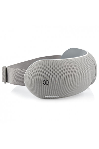 Medivon Aparat de masaj pentru ochi Horizon VISION, compresă caldă, vibrații, Bluetooth, sunete relaxante, gri
