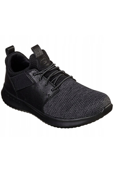 SKECHERS Delson Camben Men's Casual Shoes - Black, EU 46