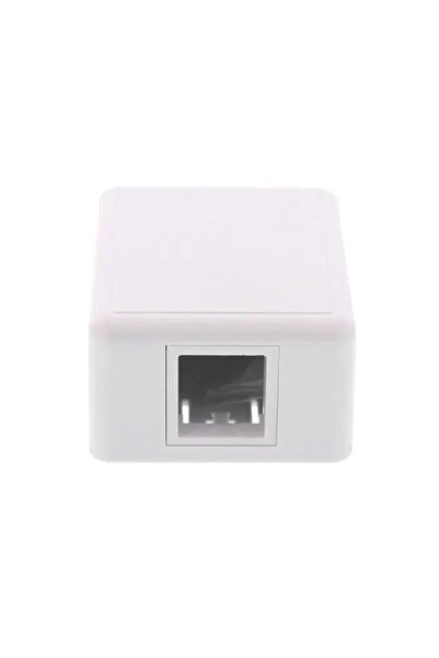 Well Wall socket, without Keystone, 1-port, white,