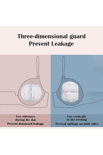 ULHYC Disposable Nursing Breast Pads - Ultra Absorbent, Individually Wrapped, White