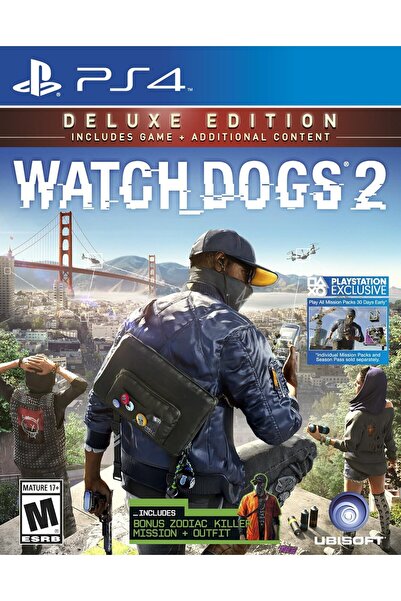 Ubisoft Montreal Watch Dogs 2 Deluxe Edition Ps4 ve Ps5 Uyumlu Dijital