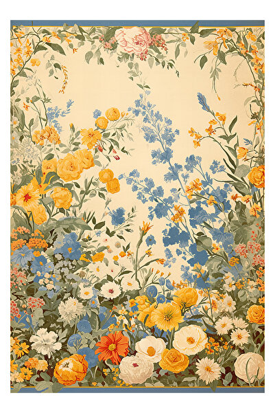 Rugs Modern Halı Συλλογή Παρισιού Μοντέρνο διακοσμητικό χαλί με λουλουδάτο σχ...