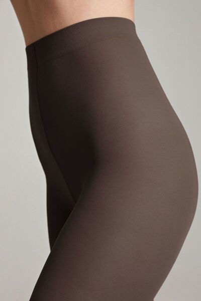 Conte Elegant Episode 50 Den Thick Microfiber Socks (New Packaging) - Graphite, 4-L Standard